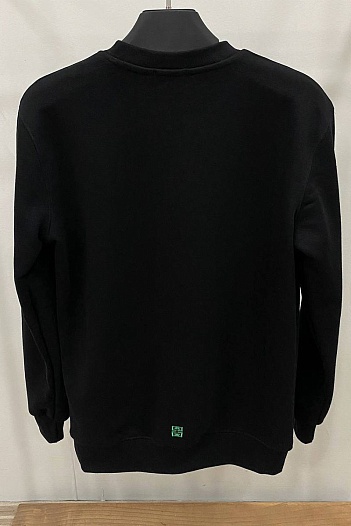 Мужской чёрный свитшот Givenchy Paris logo-embroidered   