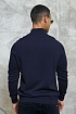 Мужская кофта Loro Piana zip neck - Navy