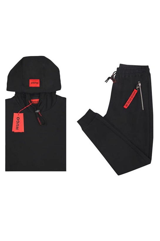 Чёрные спортивные штаны Hugo Boss Berlin
