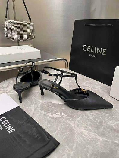 Женские кожаные туфли Celine premium   