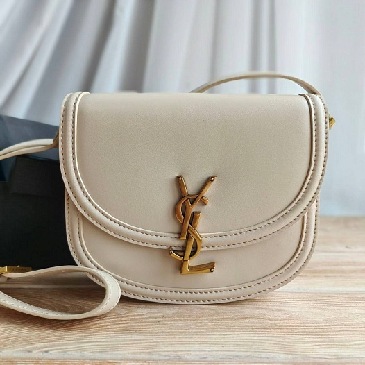 Кожаная сумка Yves Saint Laurent 19x17 см   