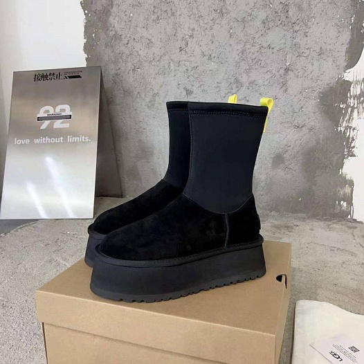 Женские ботинки UGG Deeper - Black   