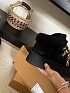 Женские замшевые ботинки с мехом UGG Funkarra Cabin Cuff - Black