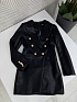 Чёрное женское платье-пиджак Balmain