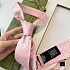 Галстук Gucci GG Monogram premium 146x7 см - Pink