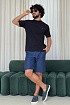 Мужская чёрная футболка Polo Ralph Lauren