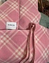 Шарф Burberry Check premium 182x30 см - Pink