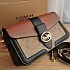 Женская кожаная сумка Coach Georgie 27x15 см