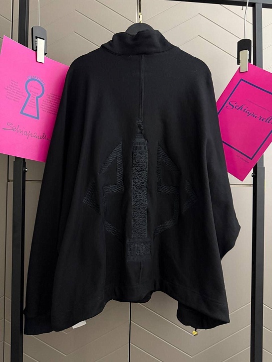 Женская кофта с высоким горлом Schiaparelli premium - Black