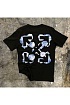 Мужская чёрная футболка Off-White "Arrows"