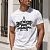 Мужская белая футболка Balmain Star logo-print