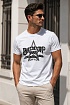 Мужская белая футболка Balmain Star logo-print