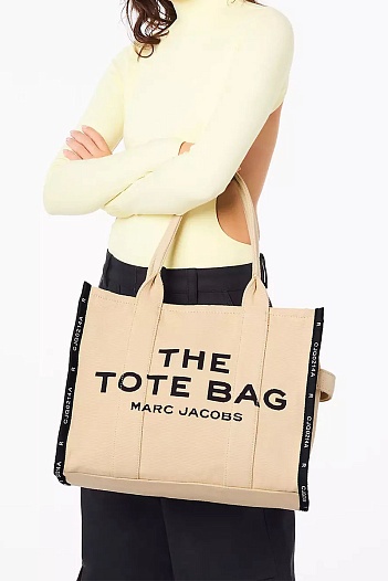 Женская сумка-тоут Marc Jacobs 40x32 см - Beige   