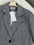 Женский серый пиджак Maison Margiela premium