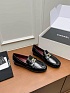 Женские кожаные лоферы Chanel premium