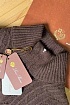 Кашемировый свитер Loro Piana Premium zip-neck - Brown