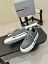 Комбинированные кроссовки Prada logo-plaque - Grey