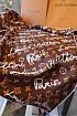 Платок Louis Vuitton LV Script Square premium 89x88 см