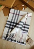Шарф Burberry Check premium 168x30 см - White