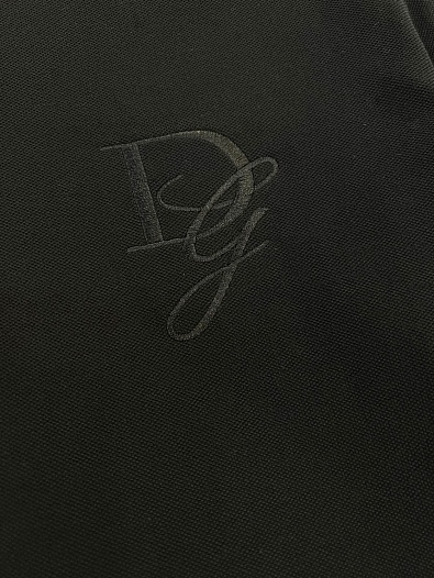 Мужское чёрное поло Dolce & Gabbana Premium   