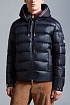 Мужской тёмно-синий пуховик Moncler Pavin