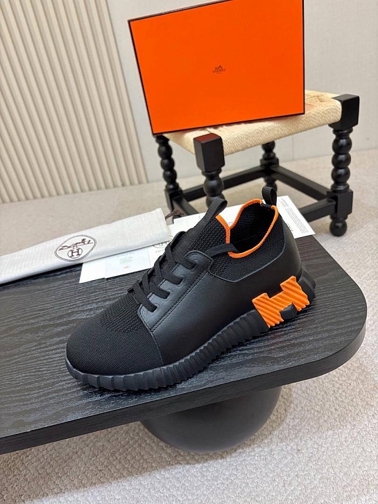 Мужские кроссовки Hermes Depart - Black