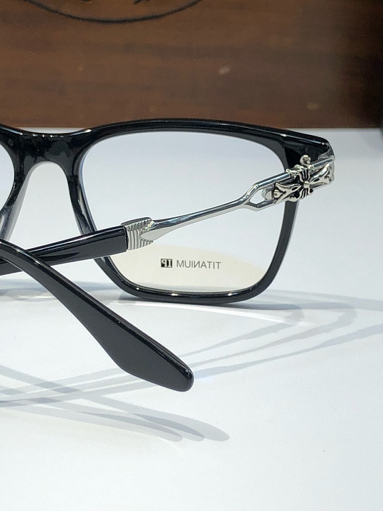 Очки Chrome Hearts с прозрачными линзами