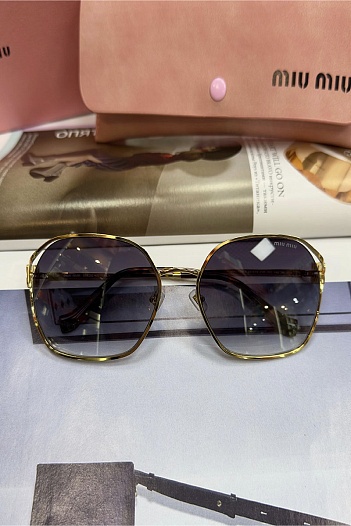 Женские солнцезащитные очки MIU MIU Glimpse   