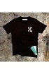 Чёрная футболка Off-White wizard-print