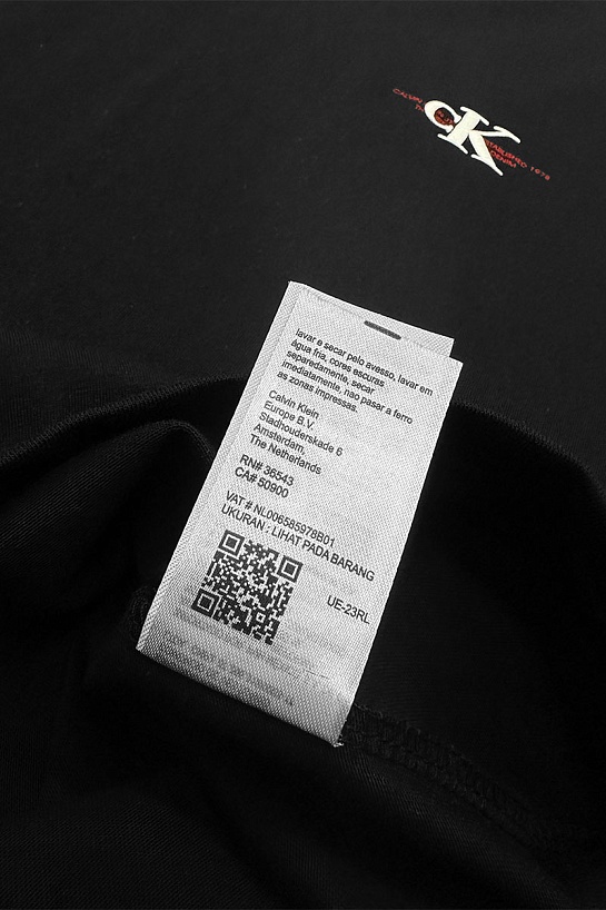 Мужская чёрная футболка Calvin Klein Urban Graphic