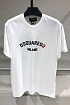 Белая футболка Dsquared2 Milano logo-print