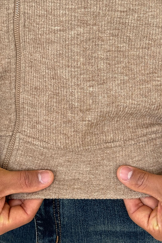 Мужская коричневая кофта на молнии Loro Piana