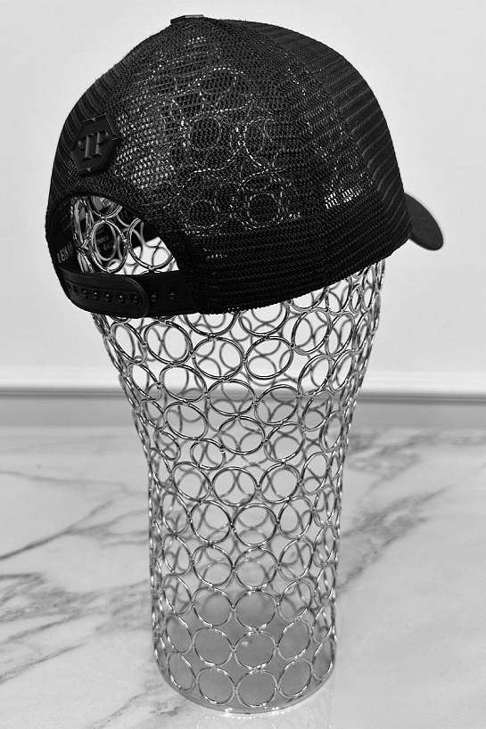 Мужская бейсболка Philipp Plein metallic-skull