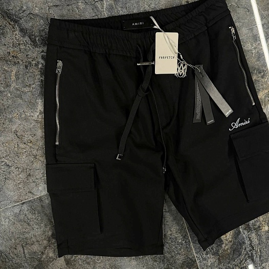 Мужские чёрные шорты Amiri   