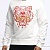 Белый мужской свитшот Kenzo Tiger Head embroidered