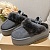 Замшевые женские слиперы с мехом UGG Funkette Platform