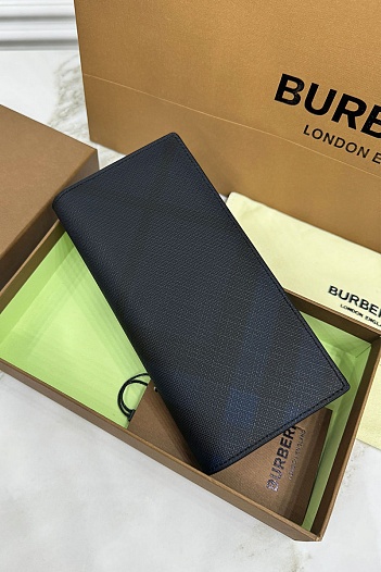 Кожаный бумажник Burberry Premium 19x10x2.5 см   