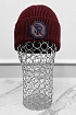 Шапка Stefano Ricci logo-embroidered - Burgundy