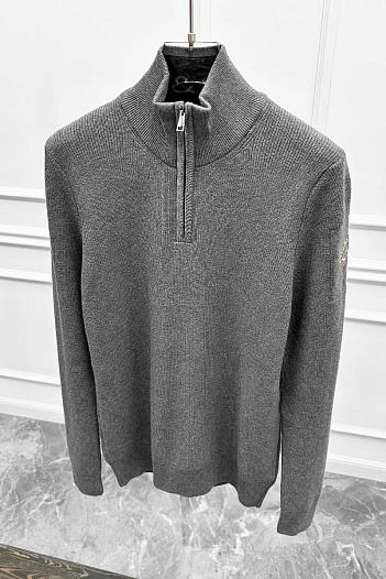 Мужской серый джемпер Paul & Shark zip-up   