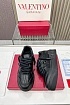 Кожаные кроссовки Valentino One Stud XL - Black