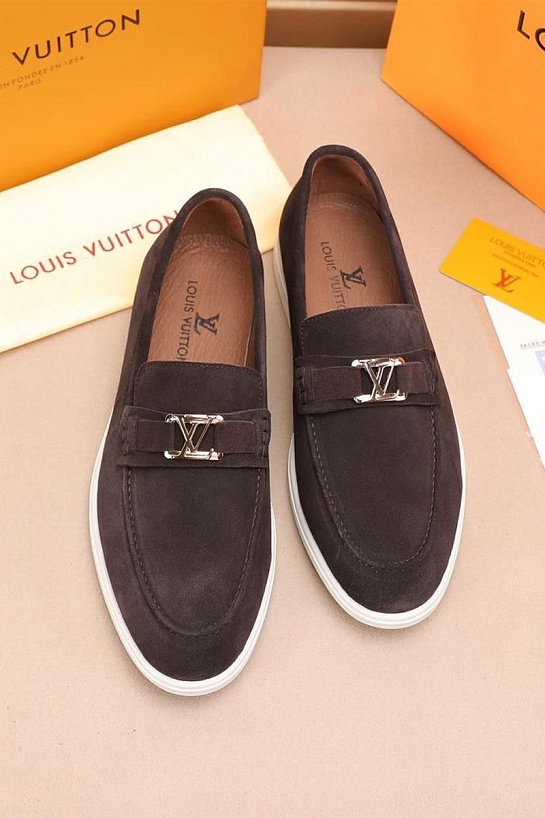 Мужские замшевые лоферы Louis Vuitton Estate