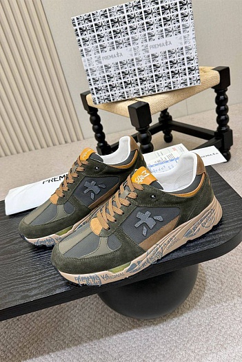 Мужские кроссовки Premiata Mase - Khaki   