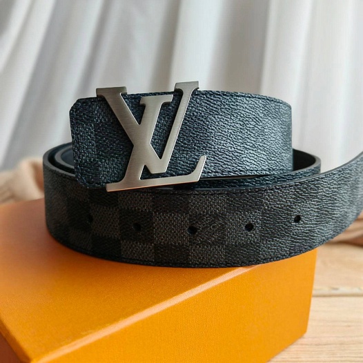 Кожаный ремень Louis Vuitton (длина 100  / 105 см)   