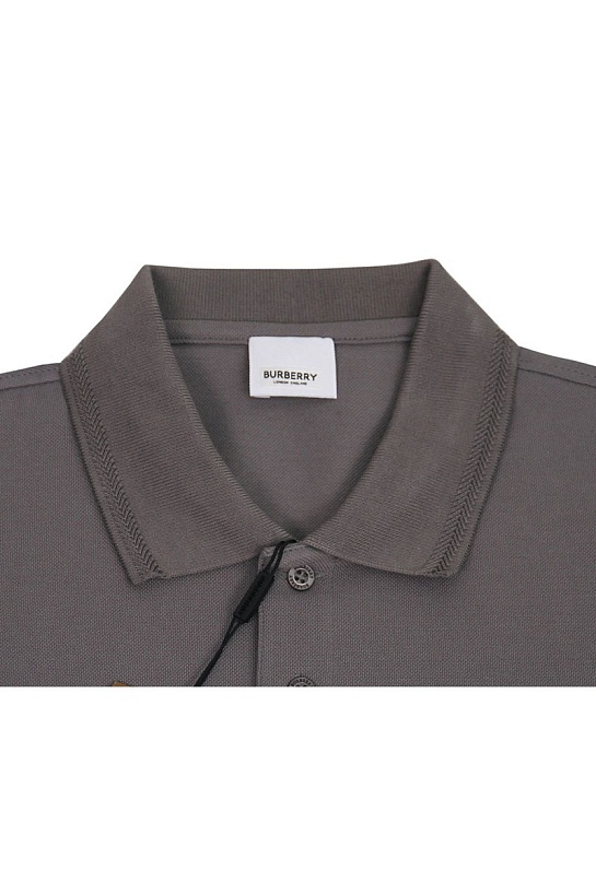 Мужское поло Burberry TB logo - Grey