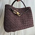 Замшевая сумка Bottega Veneta 30x23 см
