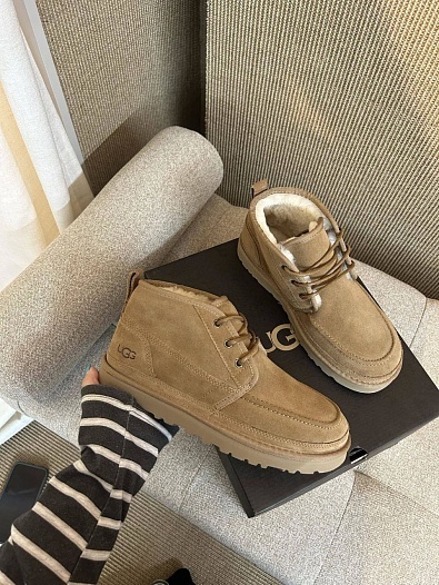 Ботинки с мехом UGG Neumel Moc - Mustard Seed   