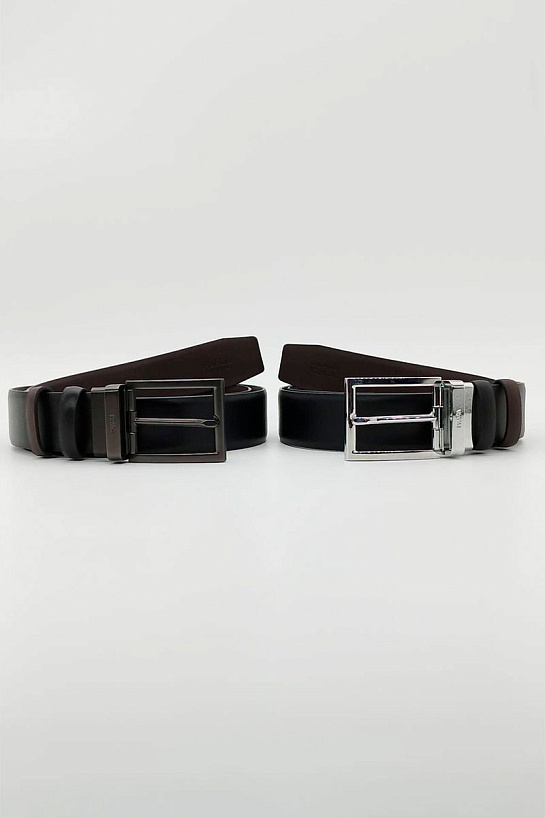 Кожаный ремень Prada (ширина 3.5 см, длина 120 см)