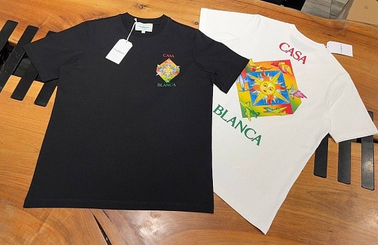 Футболка белого цвета Casablanca Les Elements