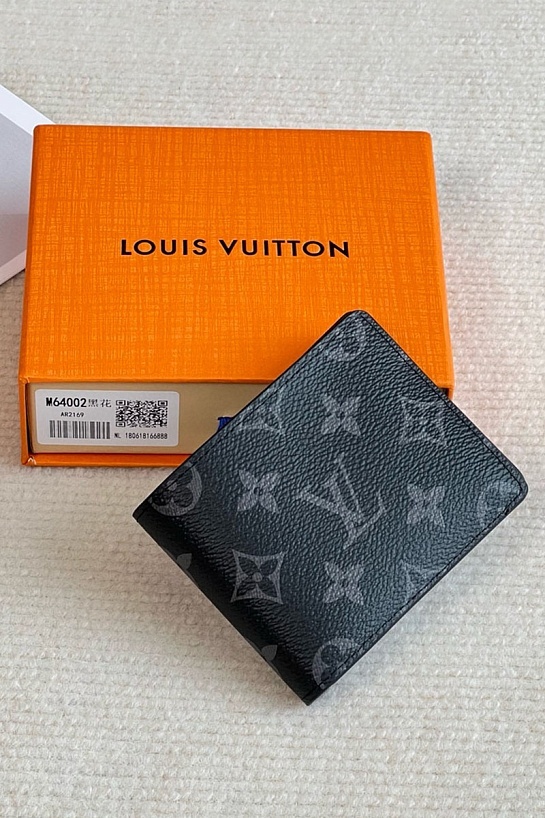 Кожаный кошелёк Louis Vuitton Marco Premium 11x8.5x1 см
