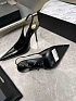 Женские кожаные туфли на каблуке Yves Saint Laurent premium